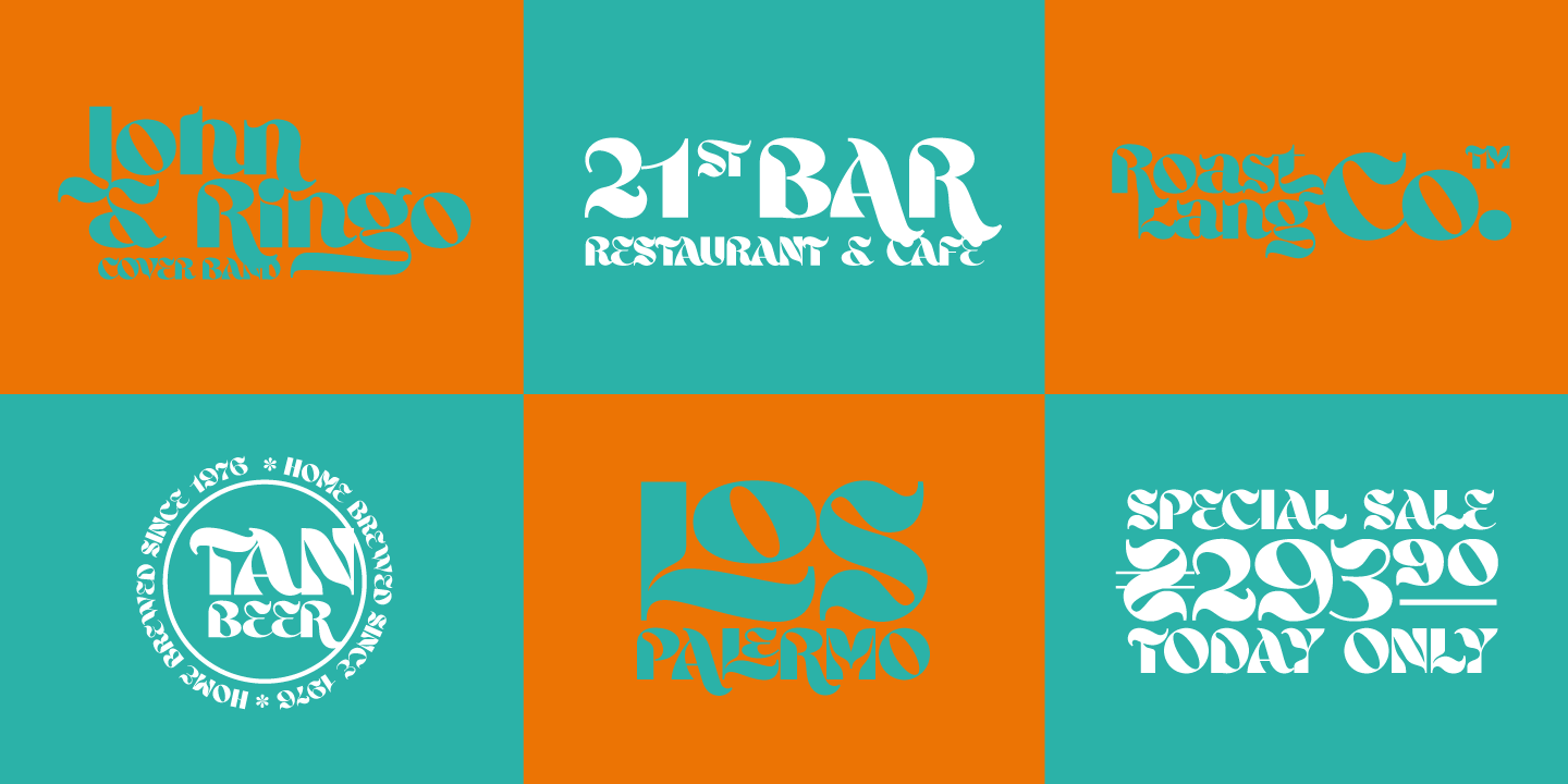 Ahsing Font Poster #1