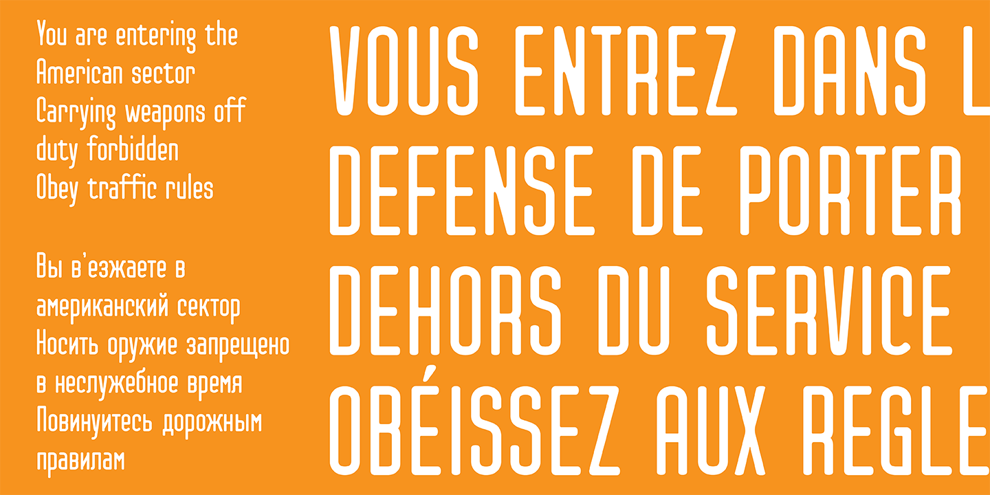 Checkpoint Font Poster #1