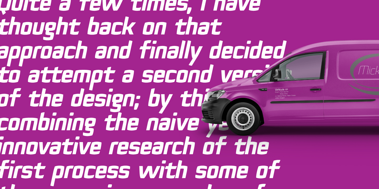Quam Font Poster #1