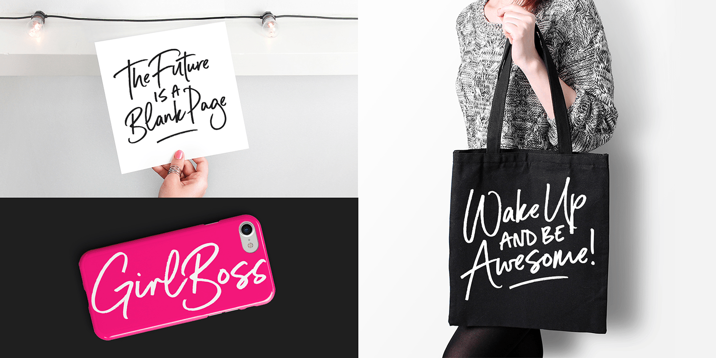 Backlash Font Duo Font Poster #1