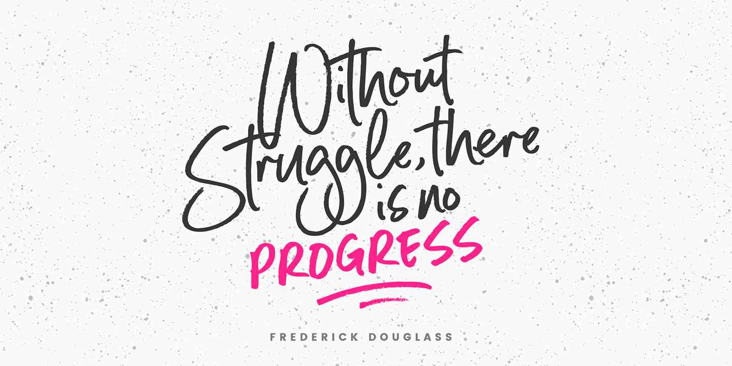 Backlash Font Duo Font Poster #1