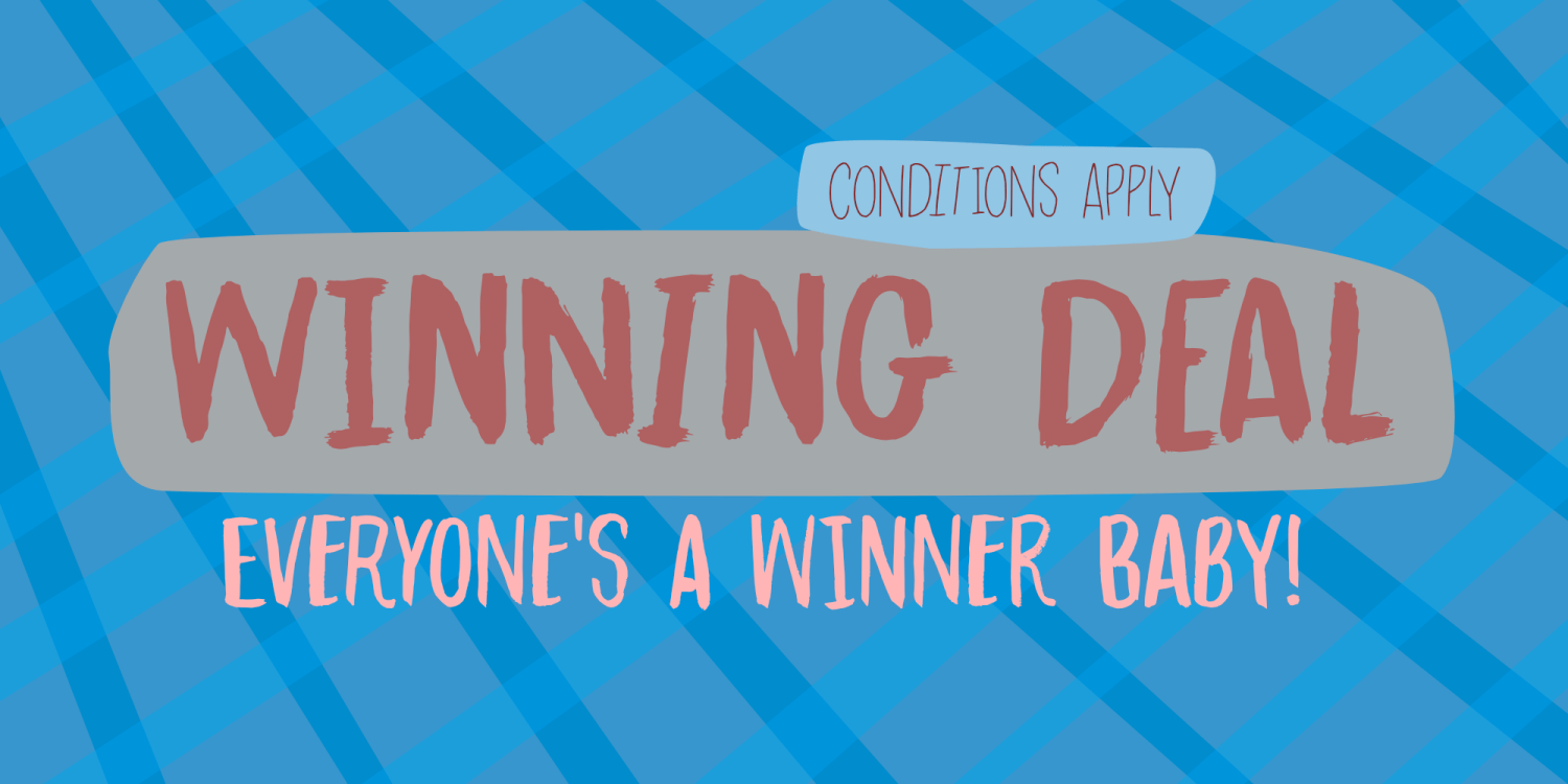 Winning Deal Font Family by Kitchen Table Type Foundry | Font Bros