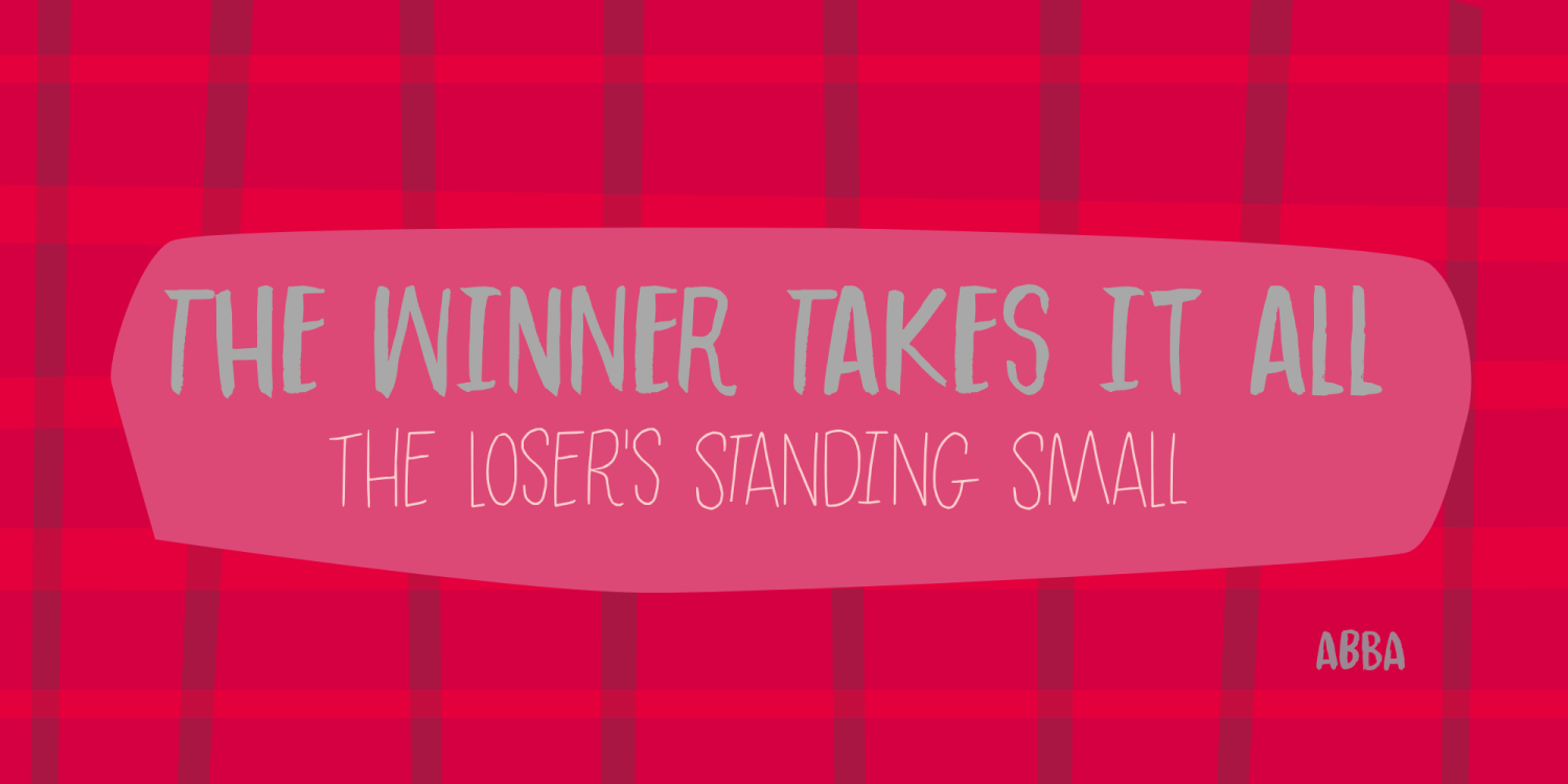 Winning Deal Font Poster #2