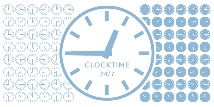 Beaulieu Clocktime Day Font Poster #1
