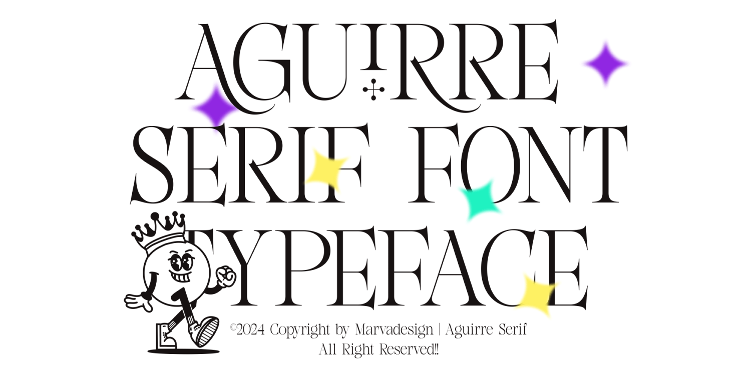 Aguirre Font Poster #1