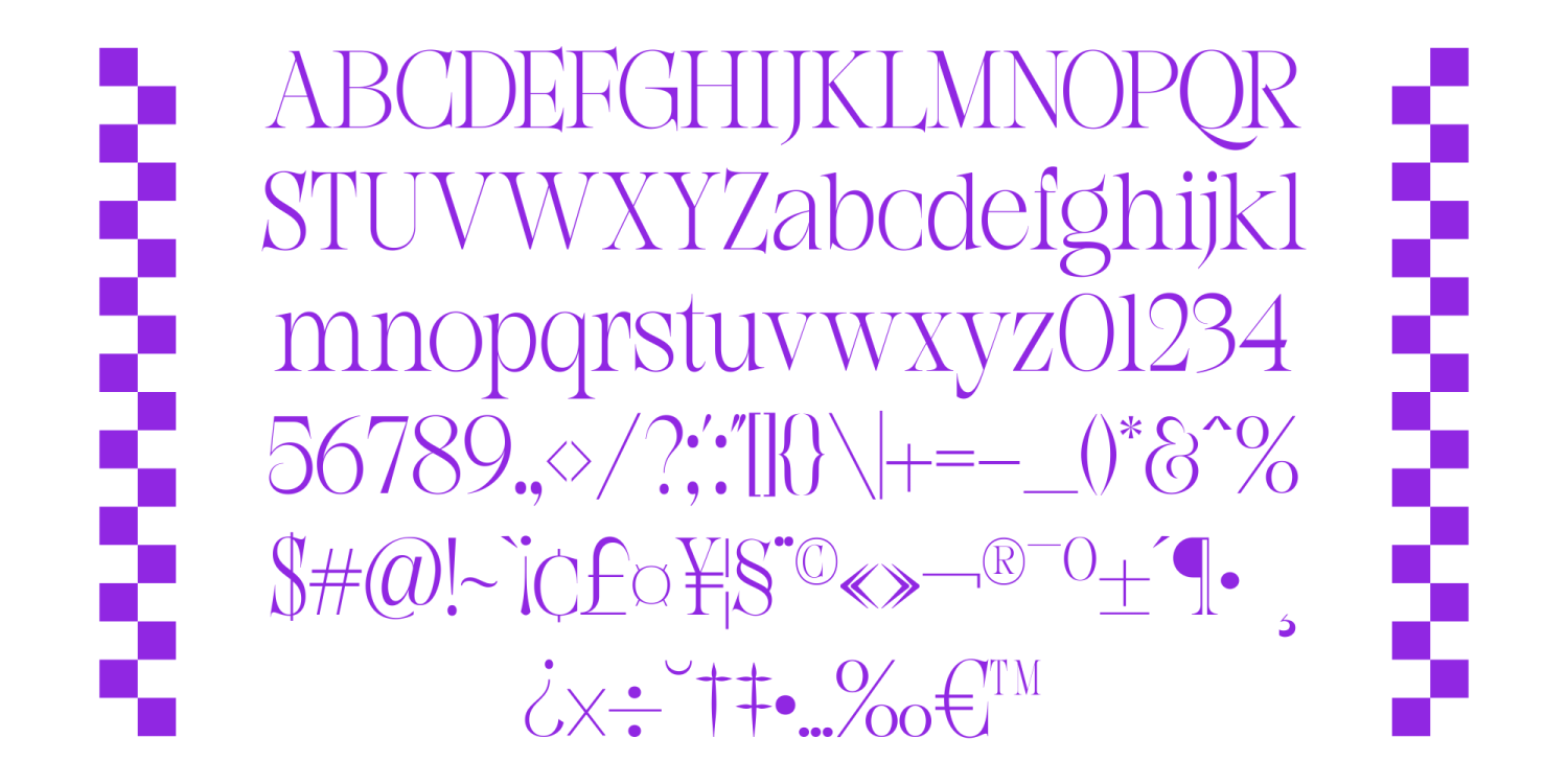 Aguirre Font Poster #1