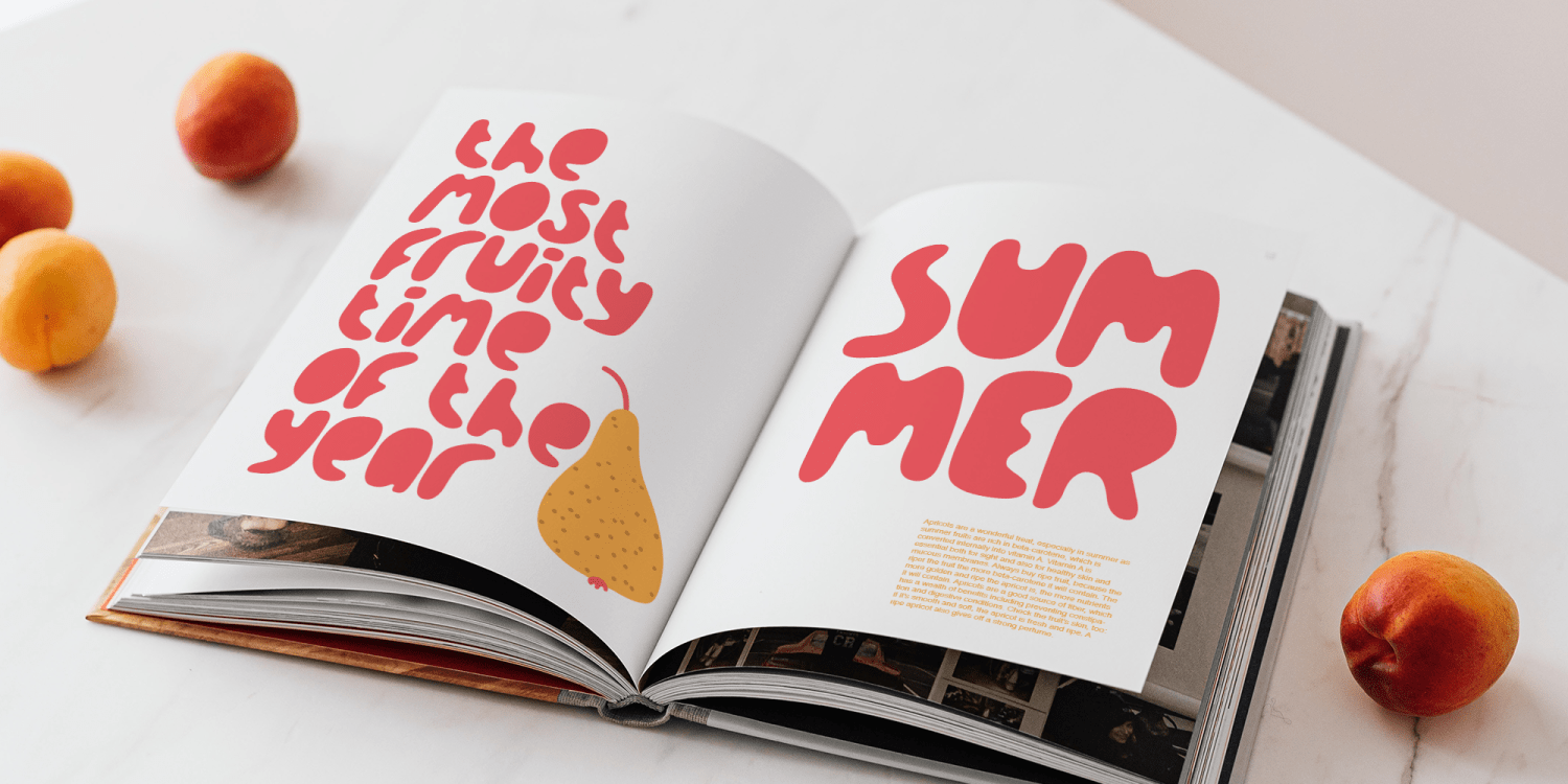 Spilled Ink Font Poster #1