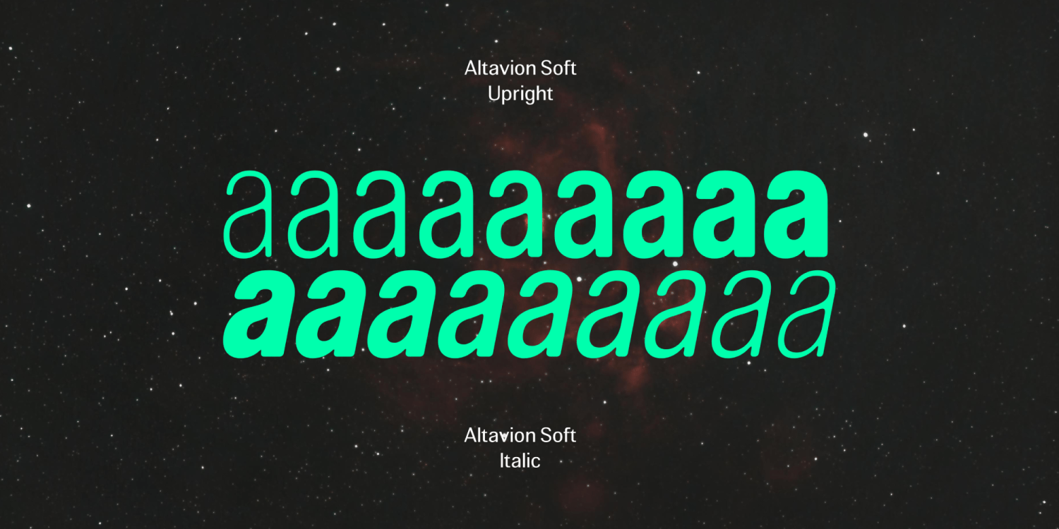 Altavion Font Poster #1