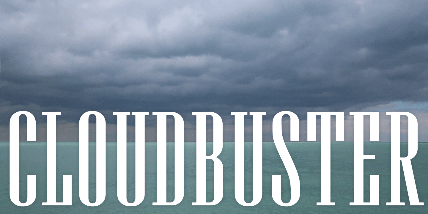 Cloudbuster Font Family