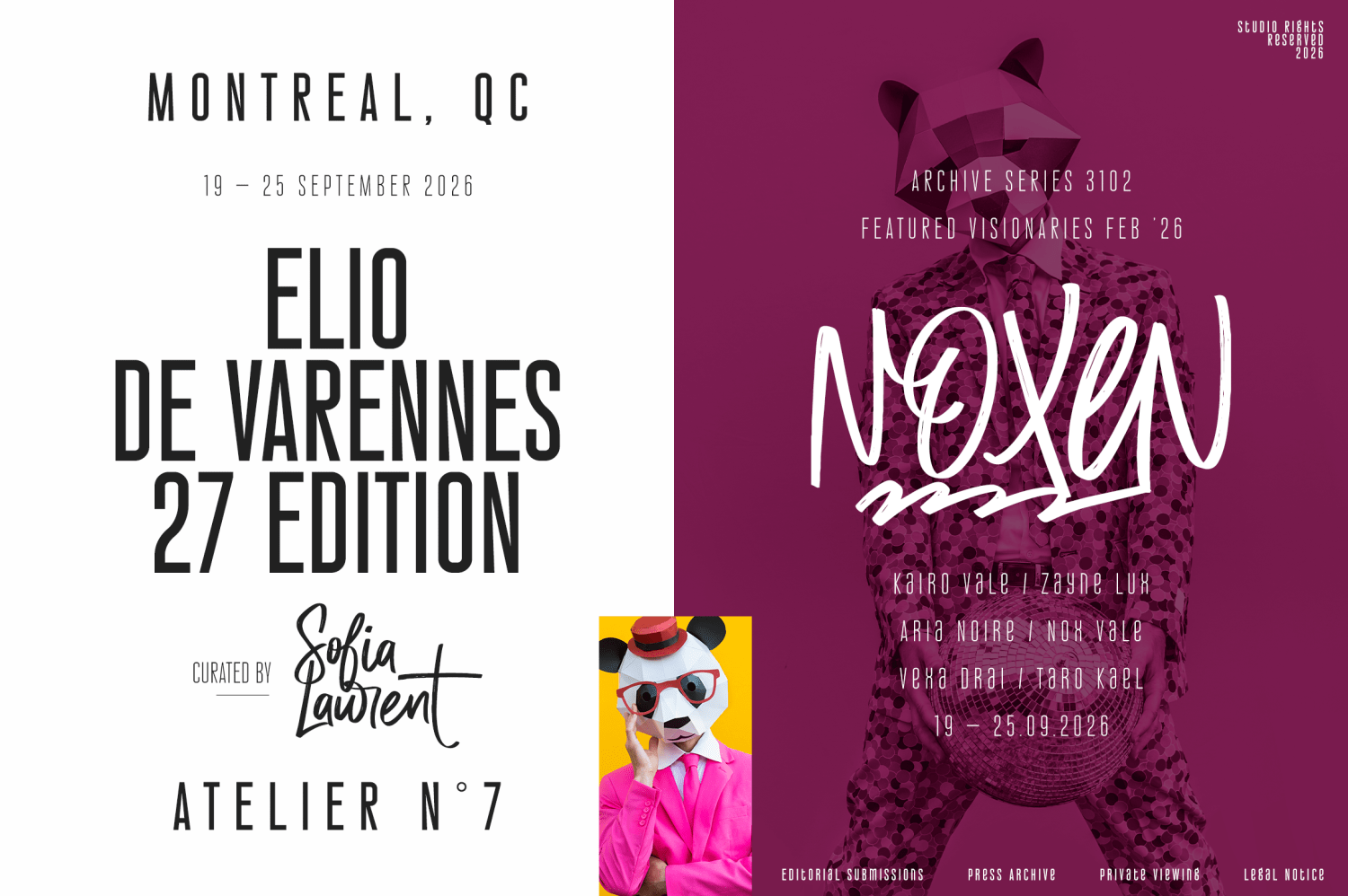 Proforma Font Poster #6