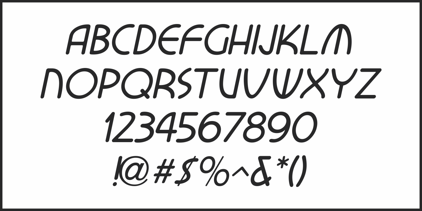 Screen Star Font Poster #5