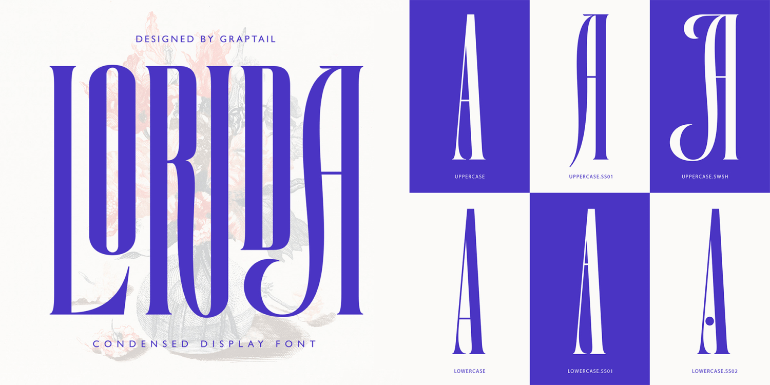 Lorida Condensed Font Family