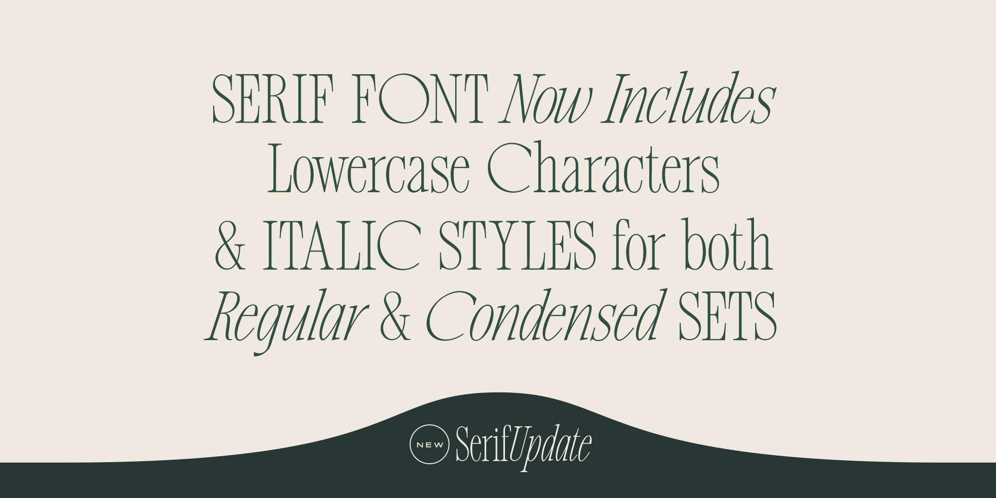 New Icon Font Poster #1