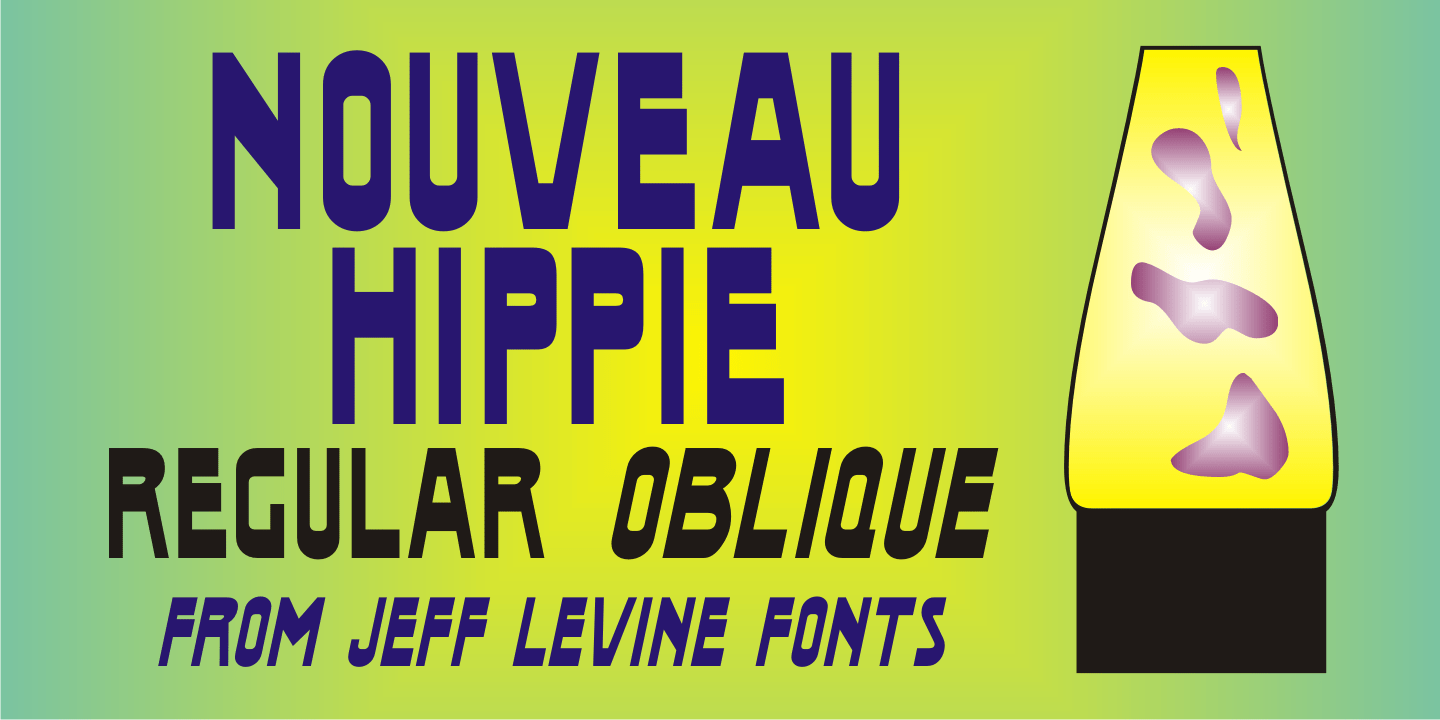 Nouveau Hippie Font Family