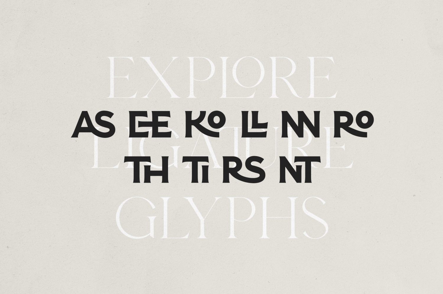 Esquie Type Font Poster #1