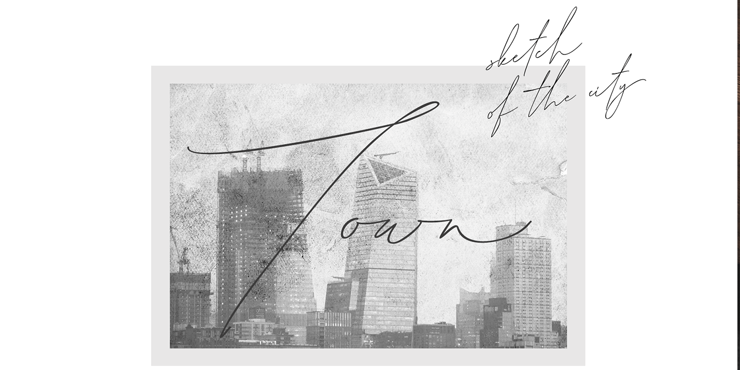 Welliams Font Poster #7