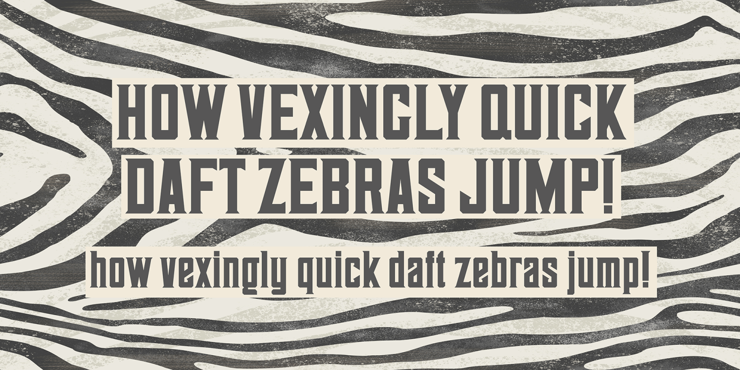 Neue William Font Poster #1