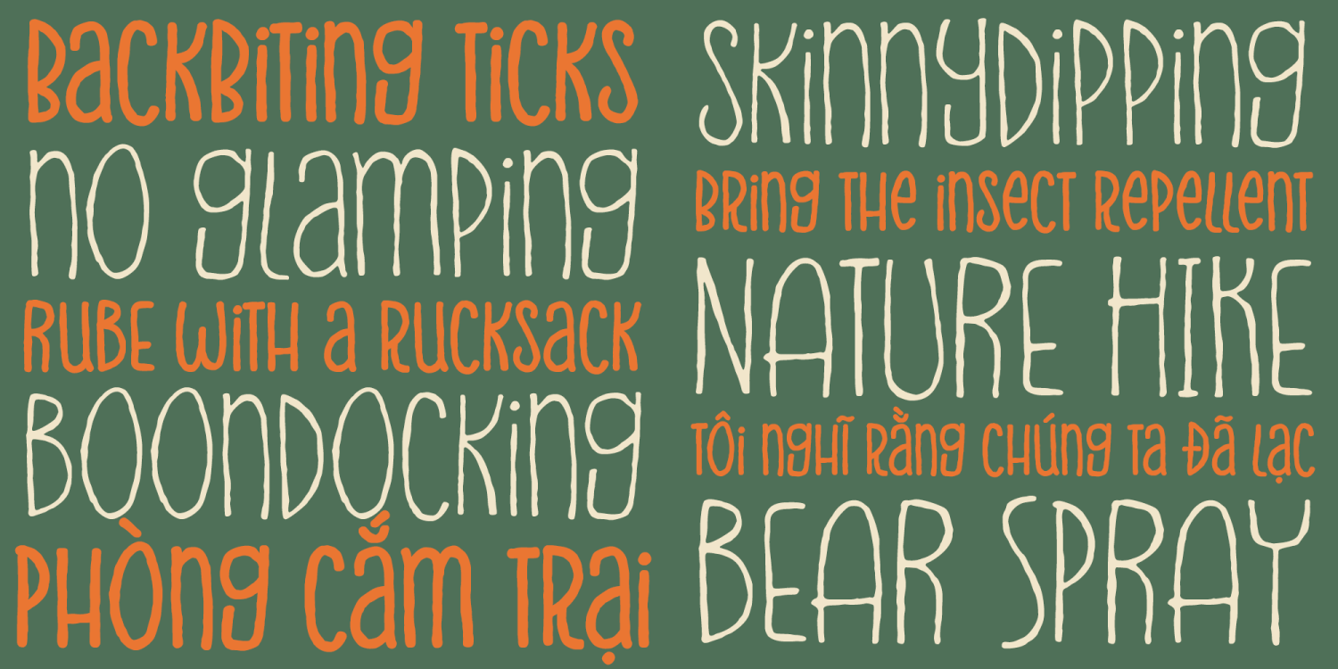 Mister Greeblie Font Poster #1