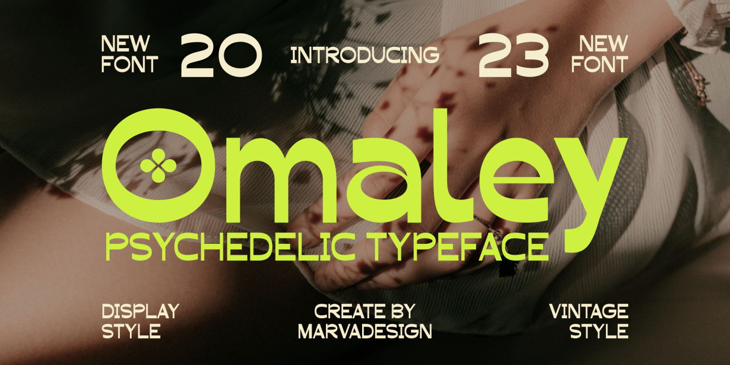 Omaley Regular Font Poster #1