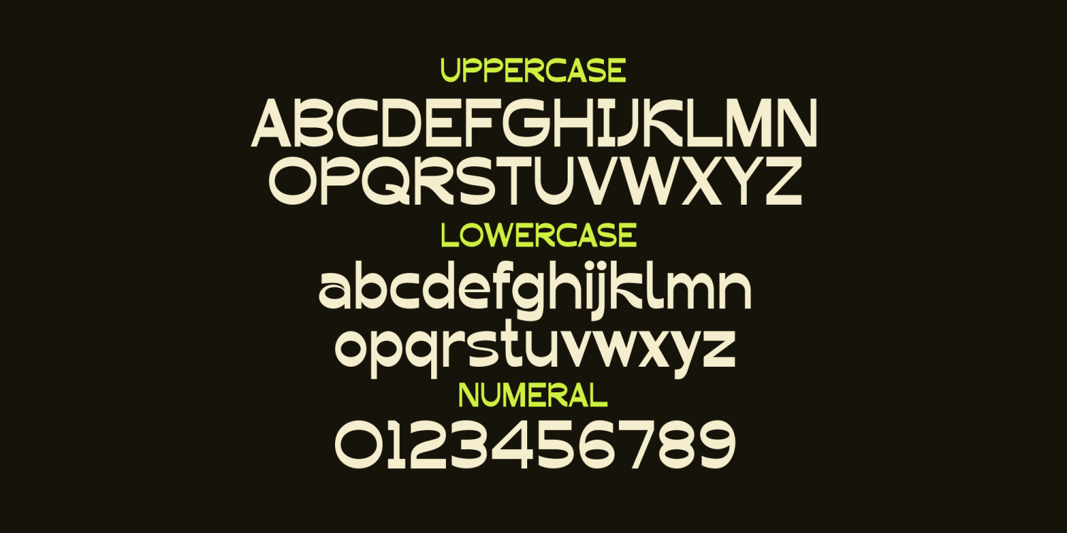 Omaley Regular Font Poster #1