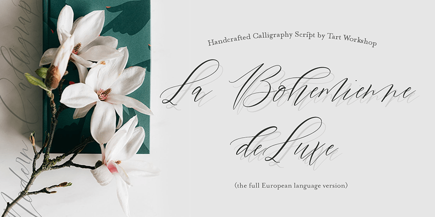 La Bohemienne deLuxe Font Poster #1