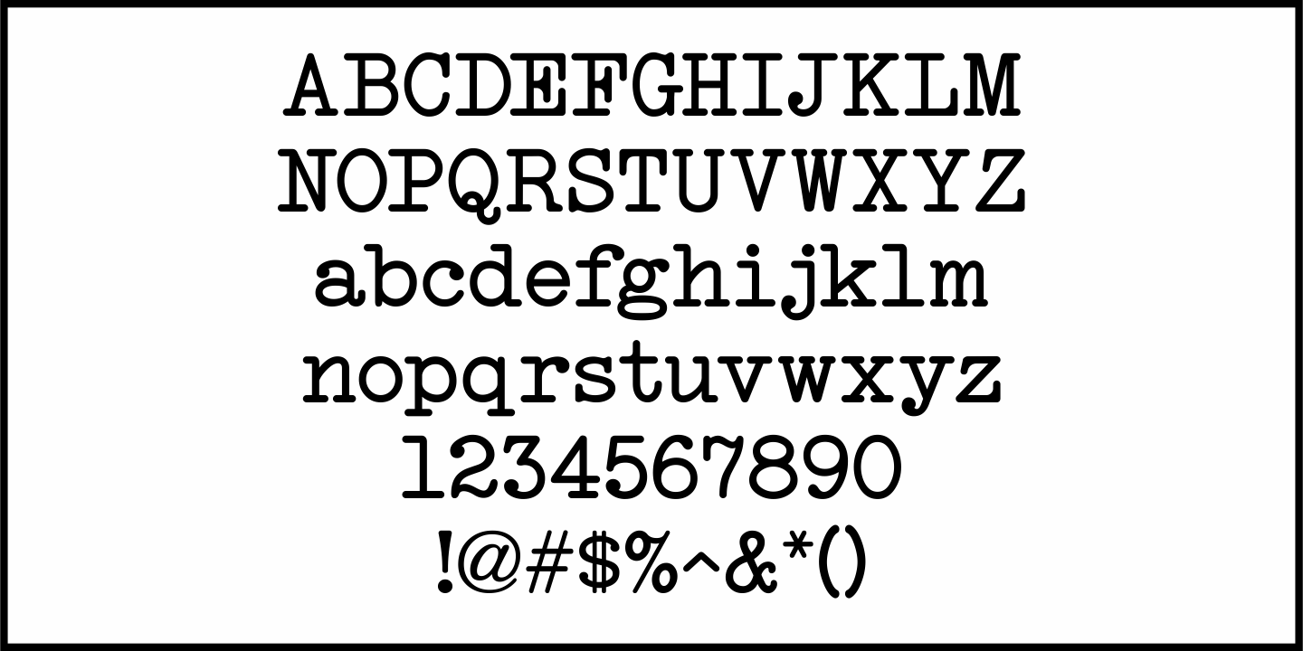 Cub Reporter Font Poster #1