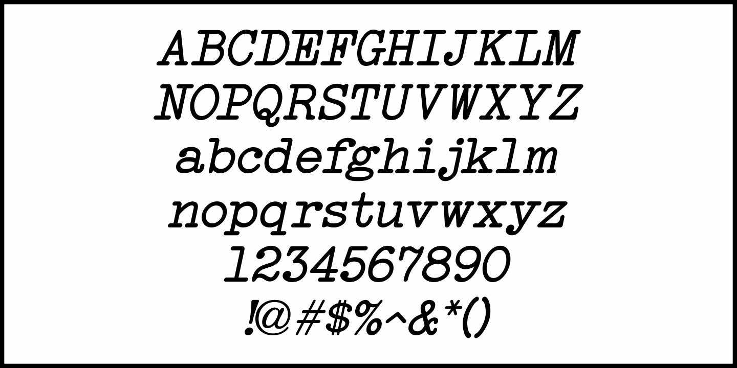 Cub Reporter Font Poster #1