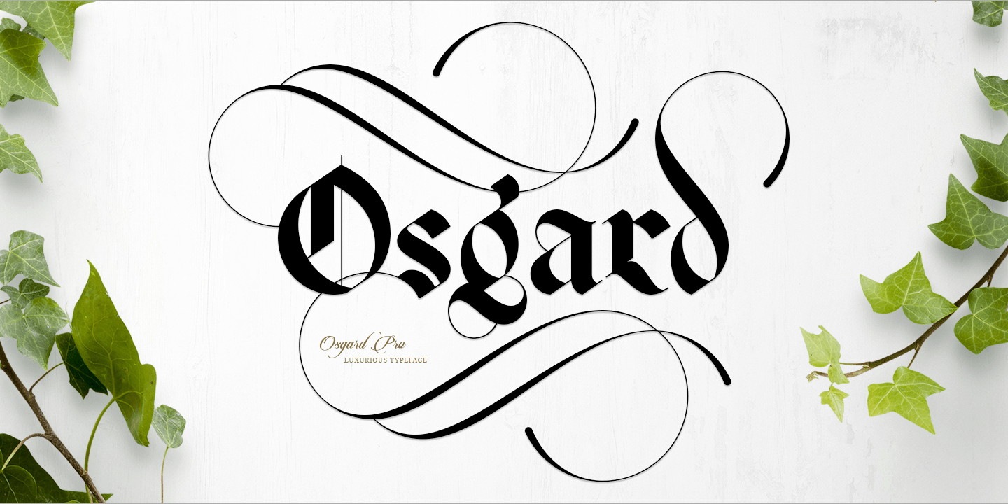 Osgard Pro Font Family