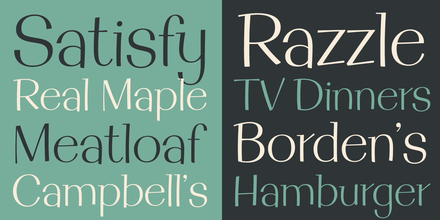 Filmotype MacBeth Font Poster #1