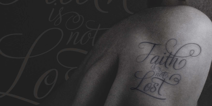 Adios Script Pro Font Poster #1