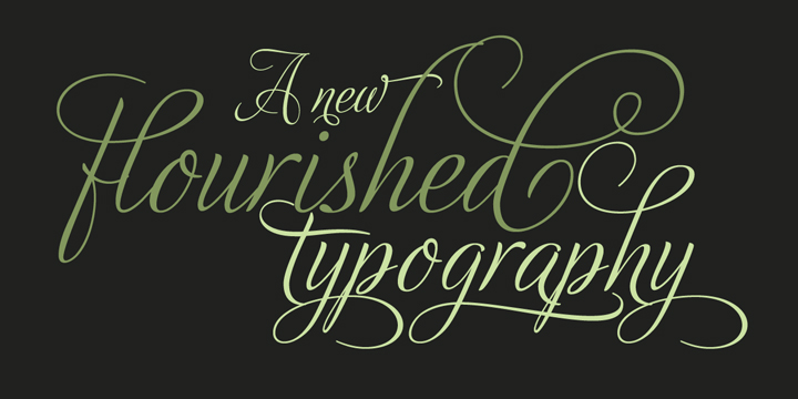 Adios Script Pro Font Poster #1