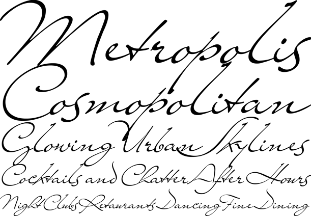 Mr Lackboughs Font Poster #1