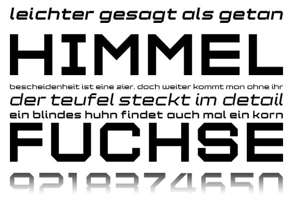 YWFT Maetl Regular Font Poster #1