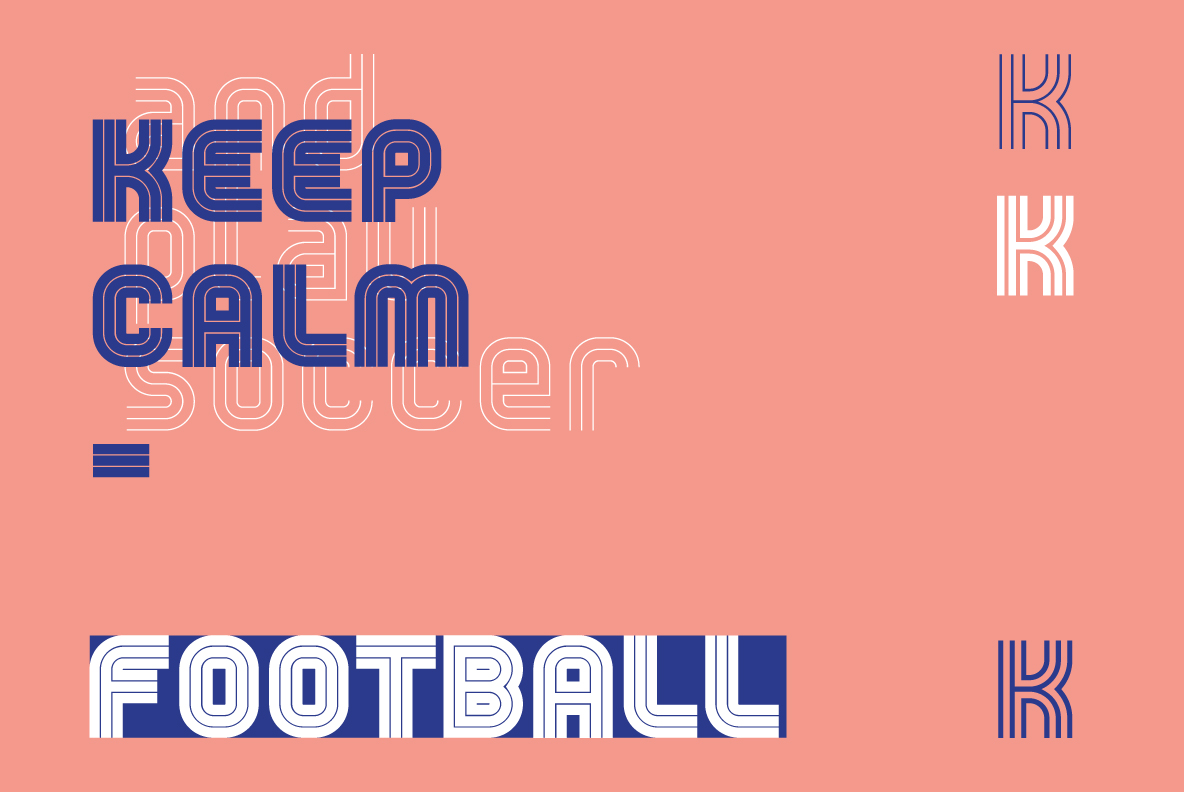 YWFT Trisect Bold Font Poster #1