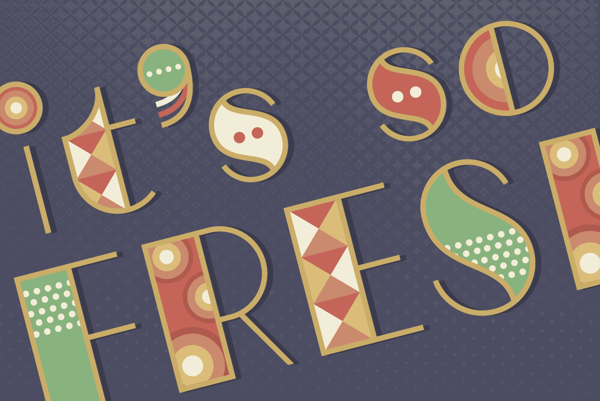 YWFT Pineapple Font Poster #1