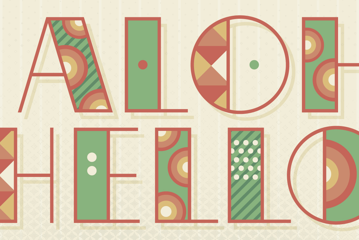 YWFT Pineapple Font Poster #1