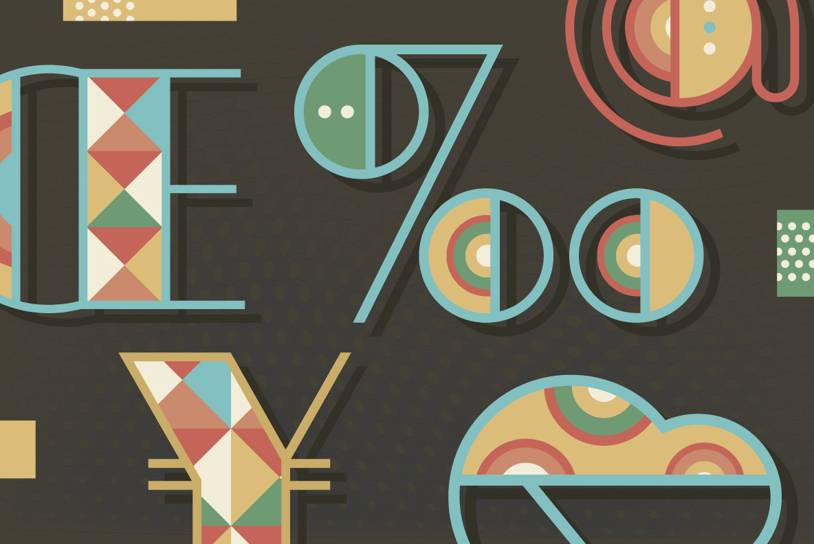 YWFT Pineapple Font Poster #1