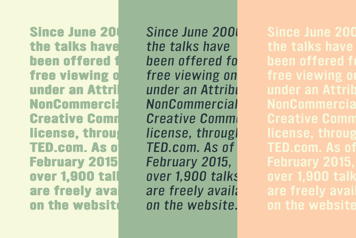 YWFT Ultramagnetic Expanded Regular Font Poster #3