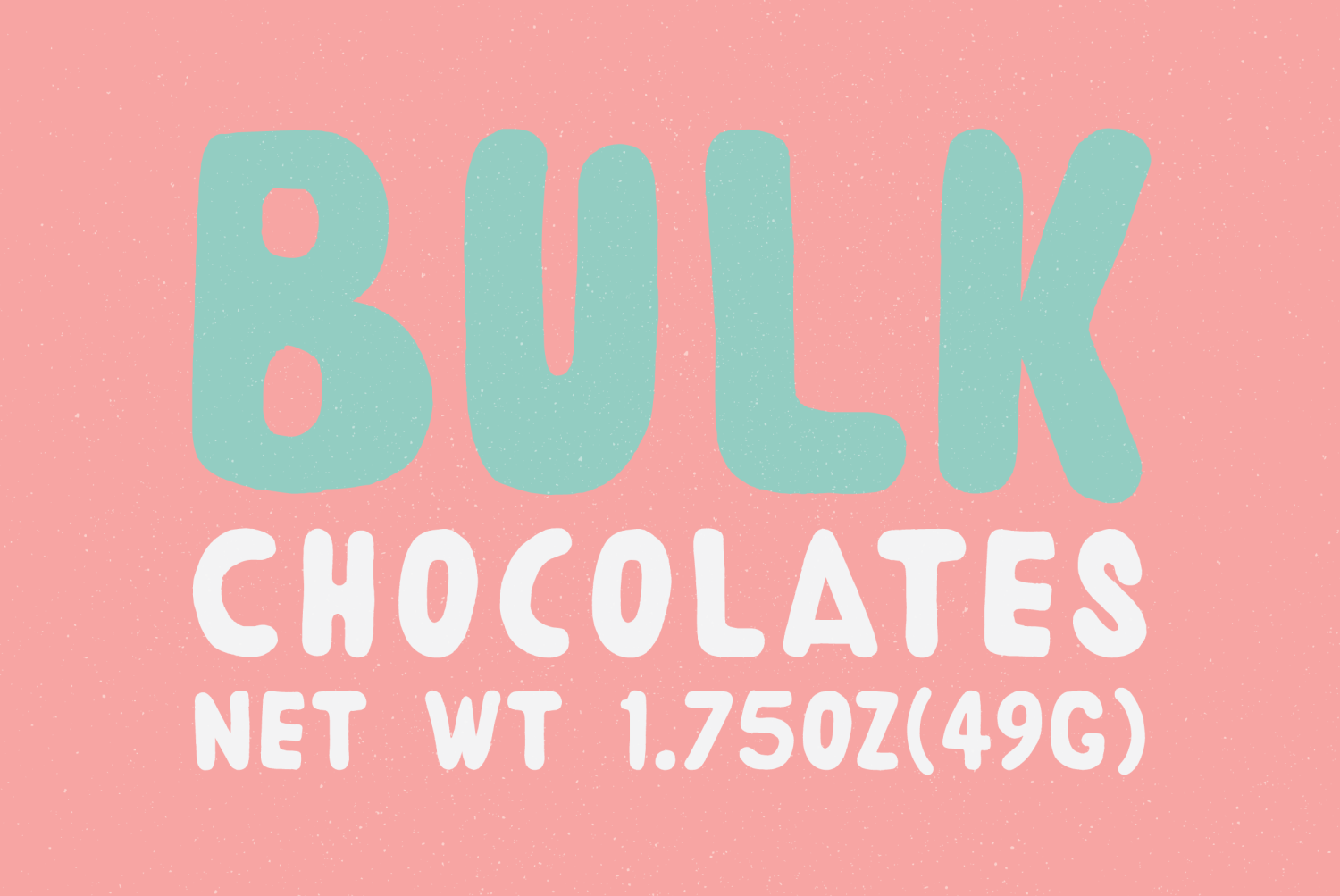 YWFT Sugar Font Poster #1