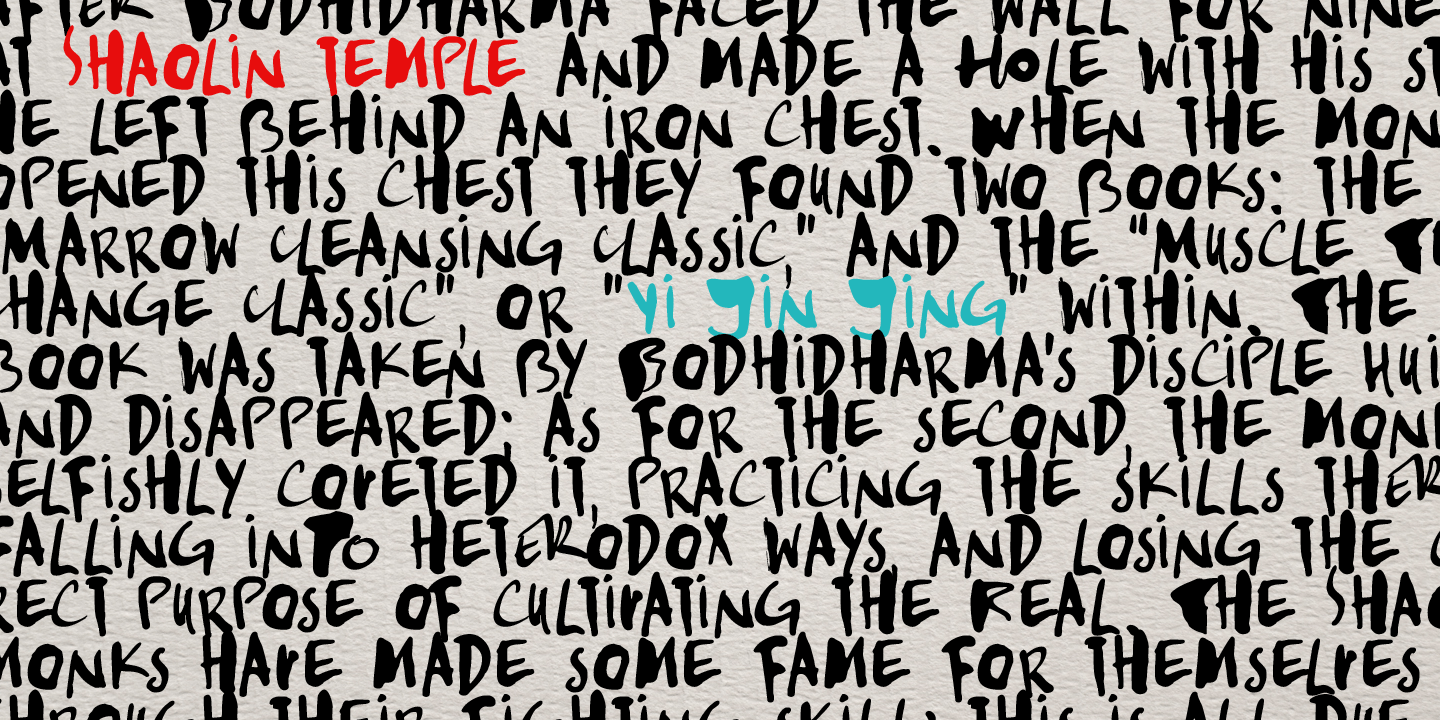 Kempoka Font Poster #2