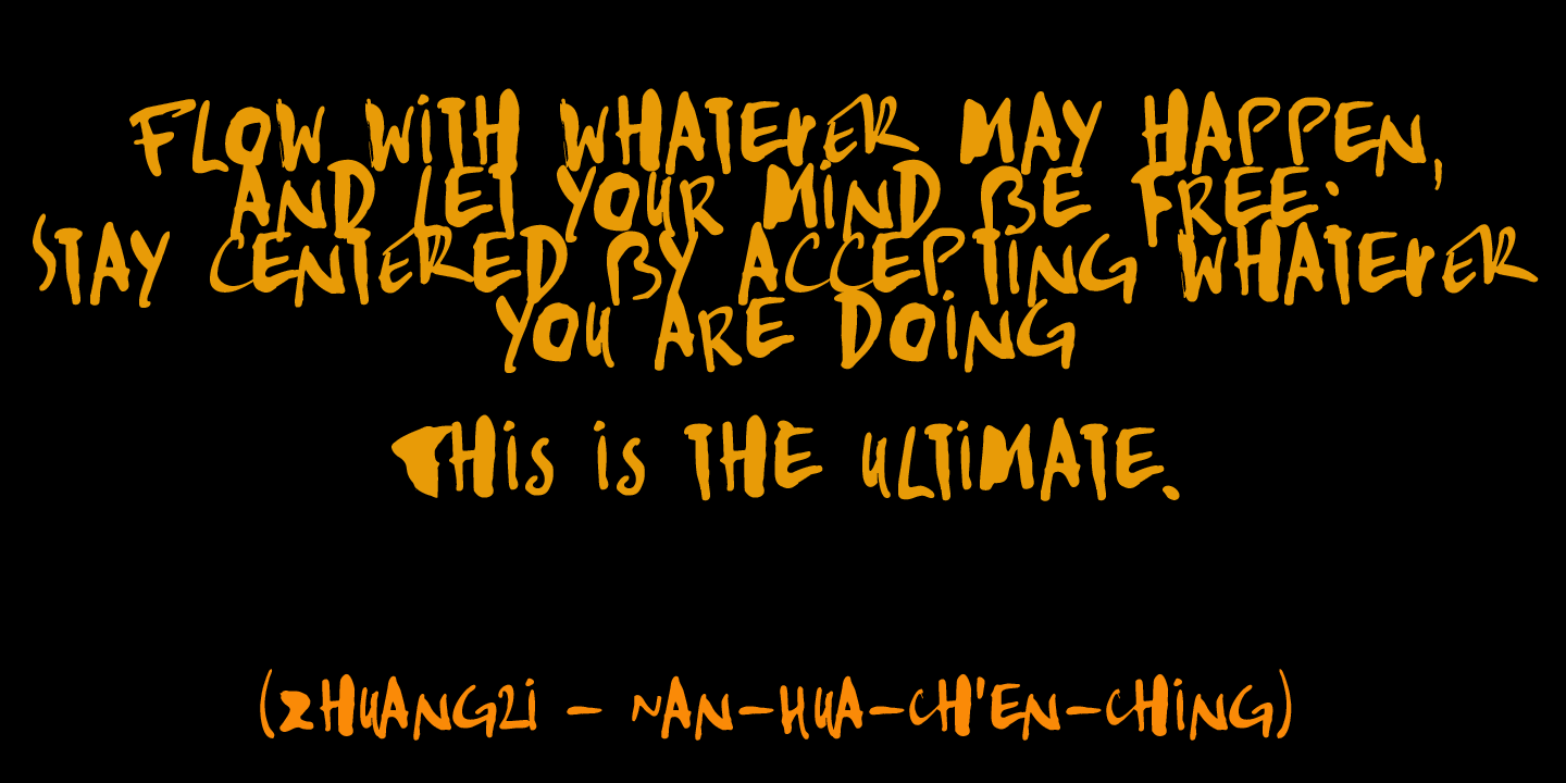 Kempoka Font Poster #3