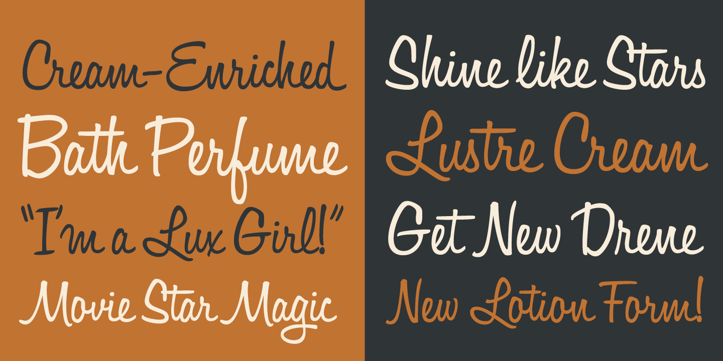 Filmotype Hickory Font Poster #3
