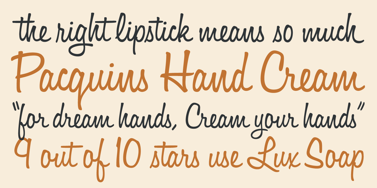Filmotype Hickory Font Poster #4