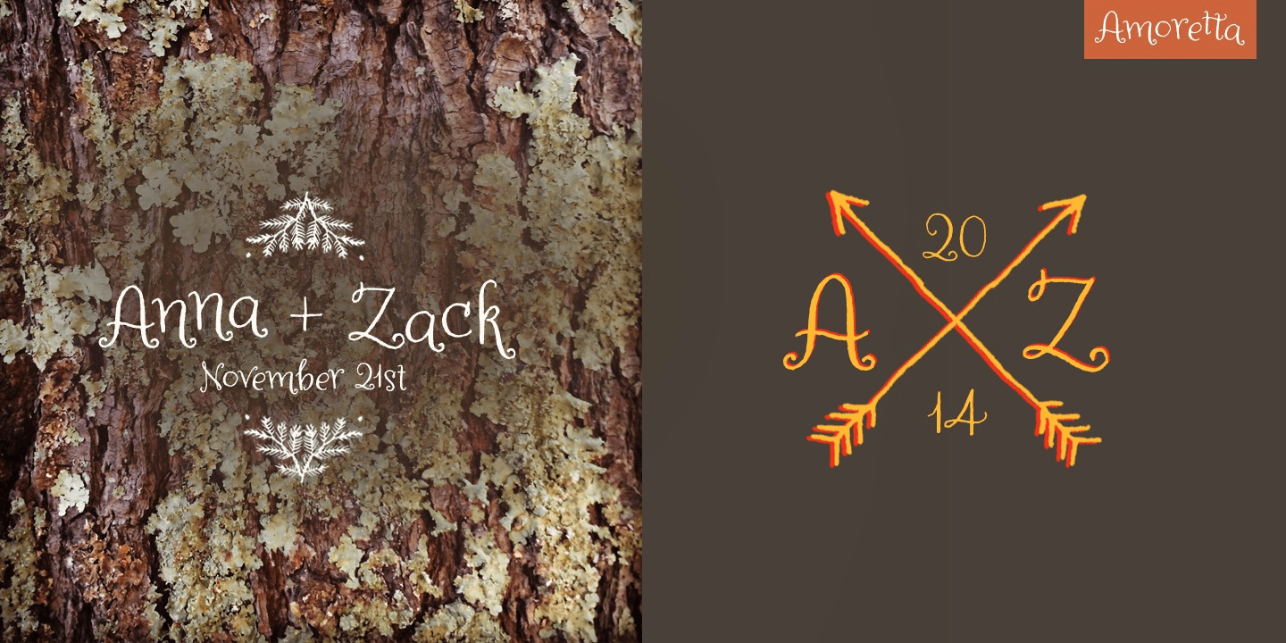 Amoretta Ornaments Font Poster #1