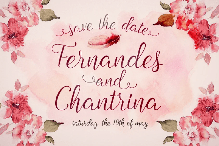 Angelline Font Poster #1