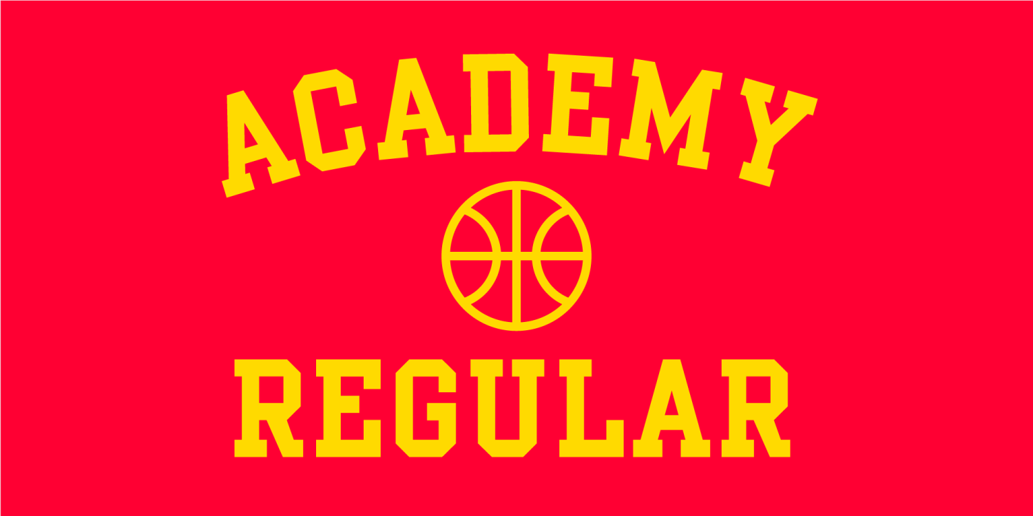 Academy Regular Font Poster #1