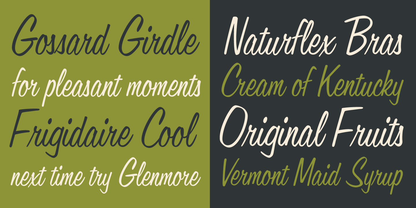 Filmotype Kentucky Font Poster #4