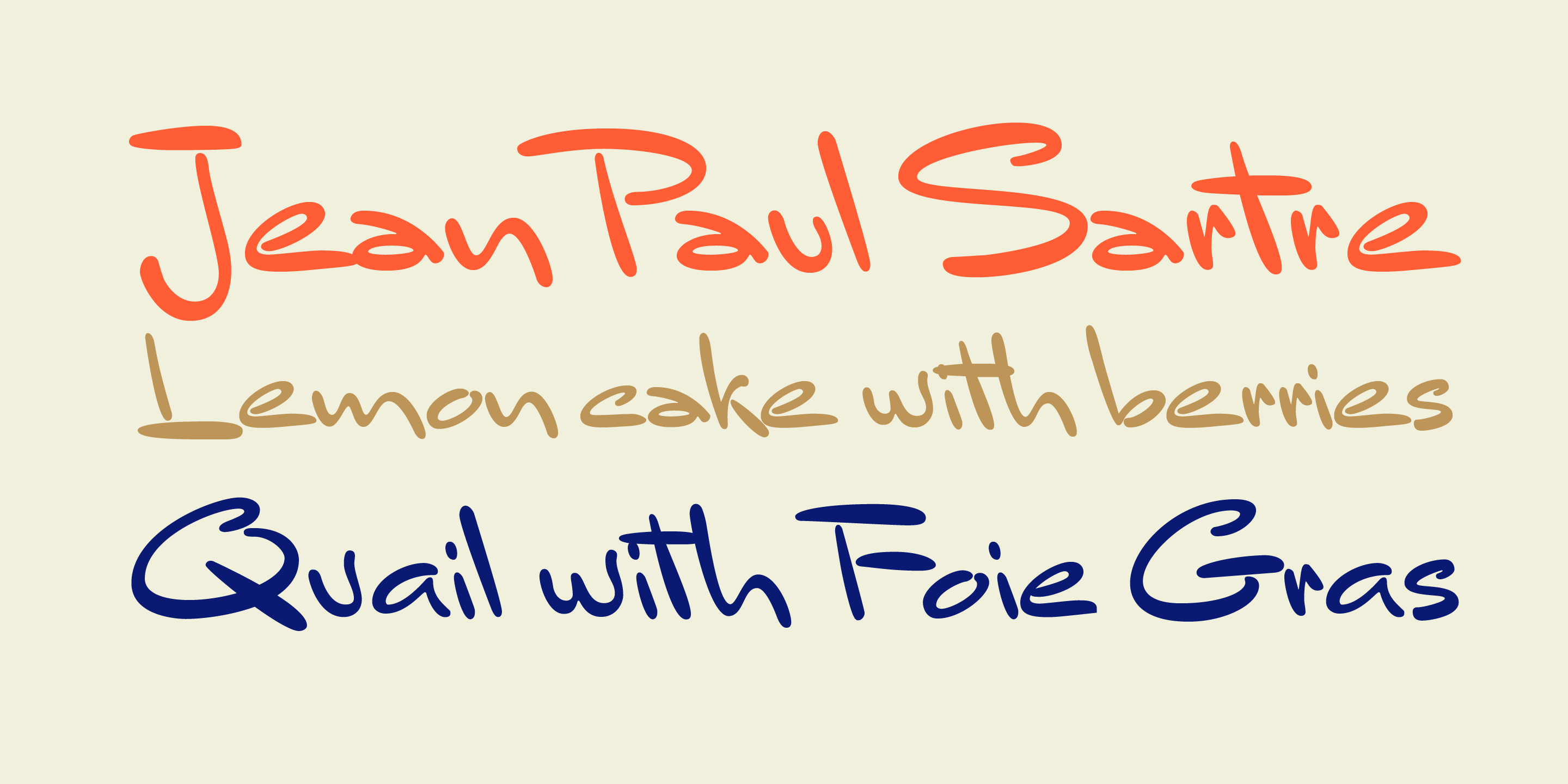 Mr Sandsfort Font Poster #1
