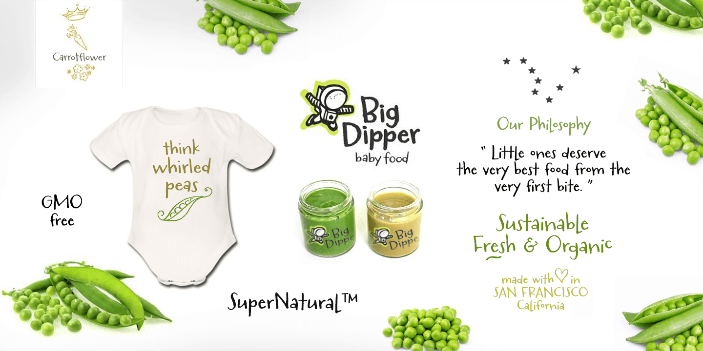 Carrotflower Font Poster #1