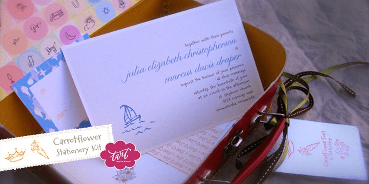 Carrotflower Font Poster #1